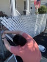 Customer photo of Chain Link Fence Privacy Tape