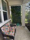 Customer photo of Faux English Laurel Privacy Fence