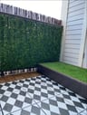 Customer photo of Light Green Artificial Boxwood Roll