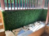 Customer photo of Light Green Artificial Boxwood Roll