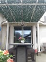 Customer photo of Faux English Laurel Privacy Fence