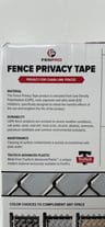 Customer photo of Chain Link Fence Privacy Tape