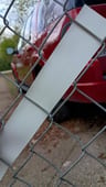 Customer photo of Chain Link Fence Privacy Tape