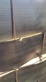 Customer photo of Chain Link Fence Privacy Tape