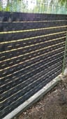 Customer photo of Chain Link Fence Privacy Tape
