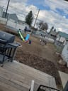 Customer photo of Chain Link Fence Privacy Tape