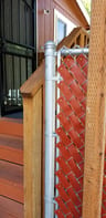 Customer photo of Chain Link Fence Privacy Tape