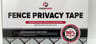 Customer photo of Chain Link Fence Privacy Tape