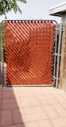 Customer photo of Chain Link Fence Privacy Tape