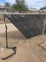 Customer photo of Chain Link Fence Privacy Tape