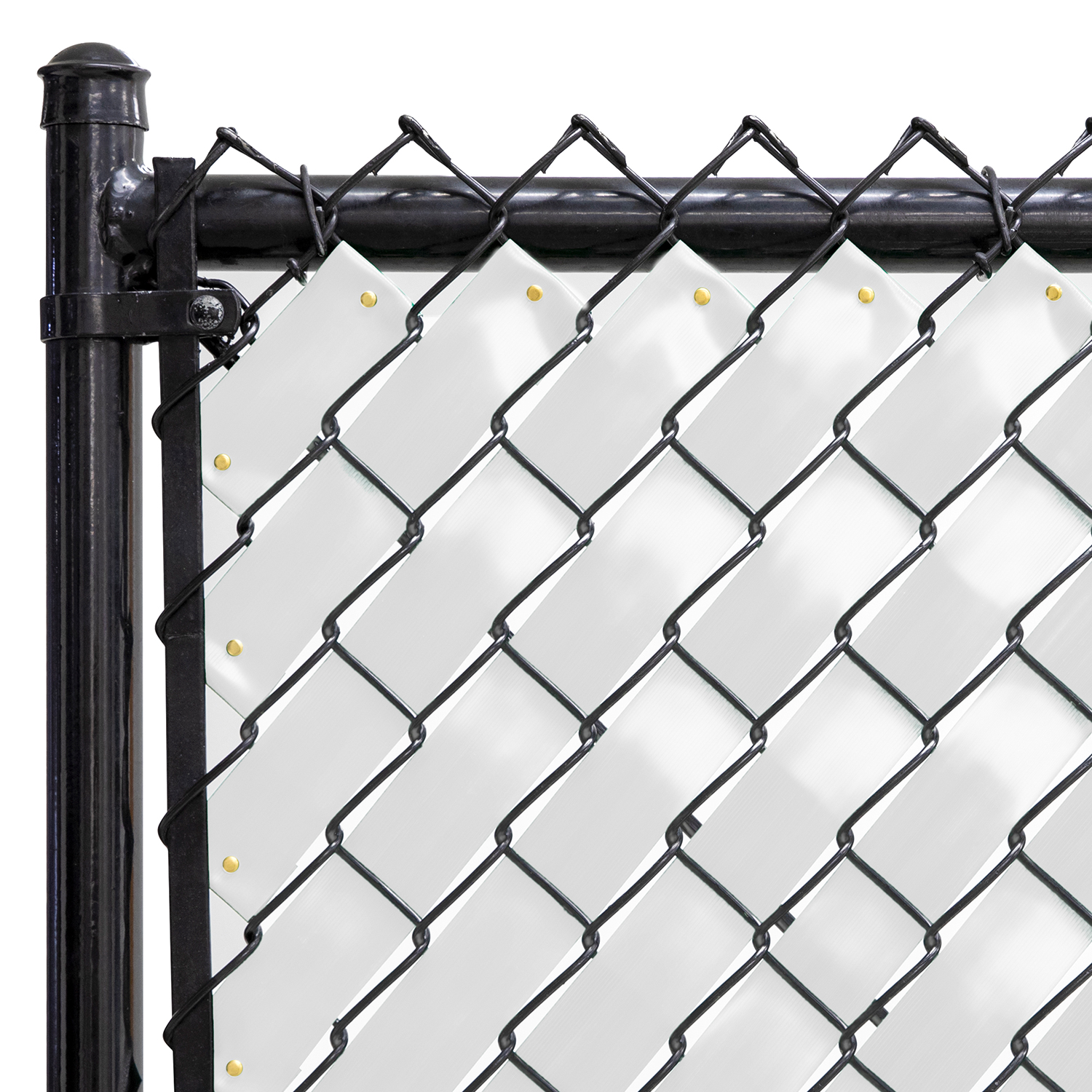 Fenpro Chain Link Fence Privacy Tape obsidian Black A18 for sale online 