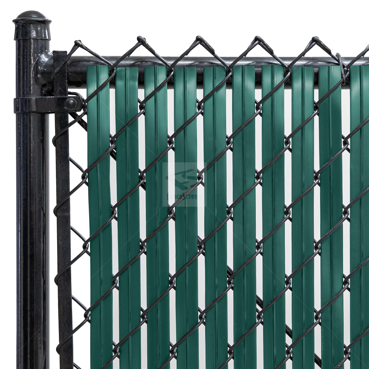 4ft Green Chain Link Fence Blade Slats