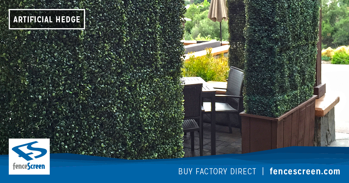 Artificial Boxwood Mat Faux Boxwood Hedge Panels