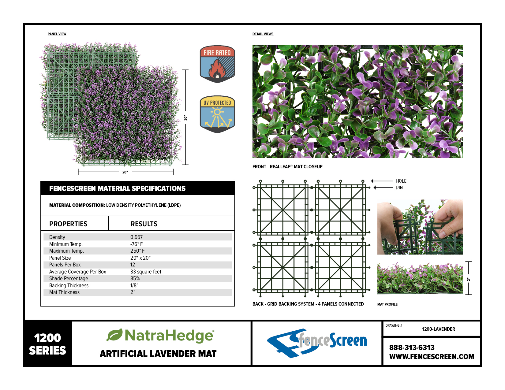 artificial foliage wall panels on Artificial Lavender Wall Panels Faux Lavender Topiary