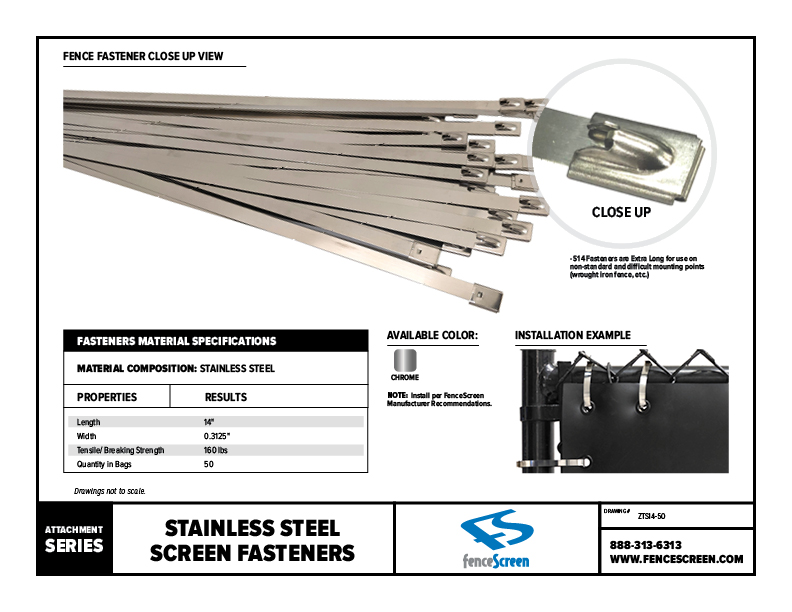 Stainless Steel Fasteners Material Specifications