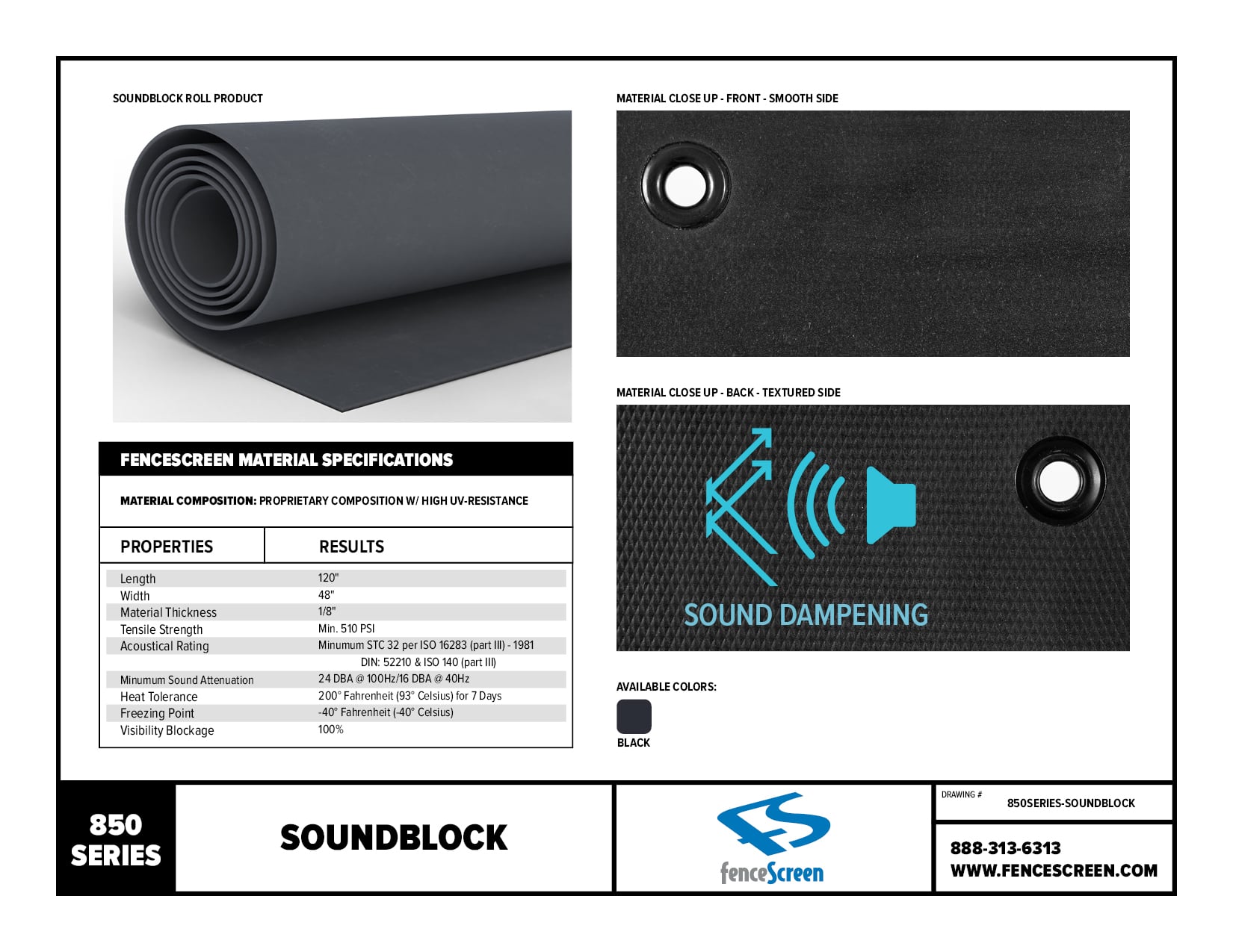SoundBlock Soundproofing Material For Fences - Free Shipping