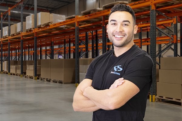 FenceScreen employee at work