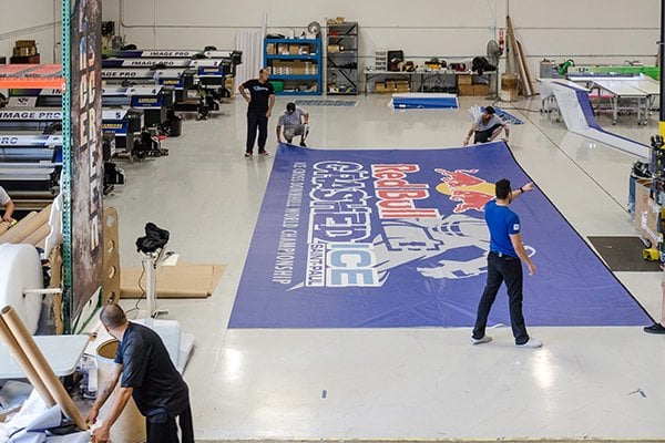 FenceScreen Warehouse Print Production