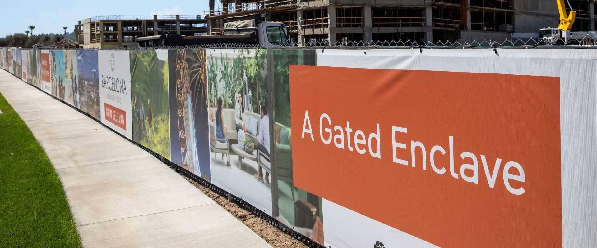 Printed Fence Screens